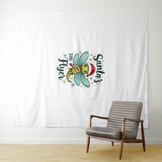 Santa Dragonfly Wandkleed (In Situ (horizontaal))