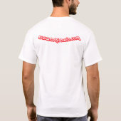 Santa Drinken en stations T-shirt (Achterkant)
