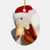 Santa Duck Ornament (Voorkant)