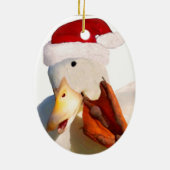 Santa Duck Ornament (Achterkant)