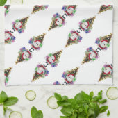 Santa Egg Christmas Theedoek (Gevouwen)