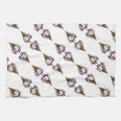 Santa Egg Christmas Theedoek (Horizontaal)