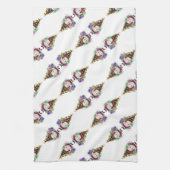 Santa Egg Christmas Theedoek (Verticaal)