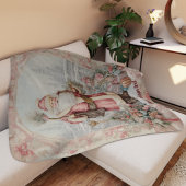  Santa Elegance Classic Kerst Sherpa Deken