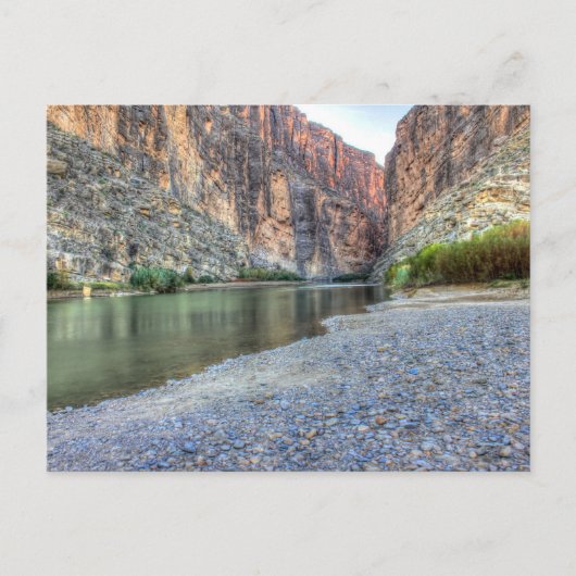 Santa Elena Canyon, Big Bend Nationaal Park Briefkaart (Voorkant)