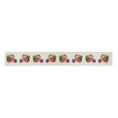 Santa Elephants Nostalgic Cute Kerstmis Grosgrain Lint (Voorkant)