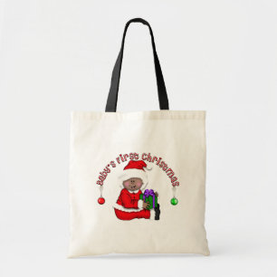 Santa Elf Baby T-shirts en cadeaus Tote Bag