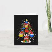 Santa Elf Disc Golf Ball Tools Xmas Tree Mannen Pl Kaart (Voorkant)