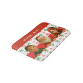 Santa & Elf Faces | North Pole Fun Christmas Bath  Badmat (Gekanteld)