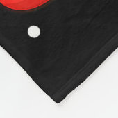 Santa Elf Golden Retriever Dog In Christmas Socks Fleece Deken (Hoek)