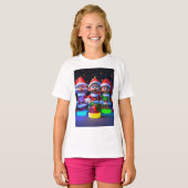 Santa Elves T-shirt (Voorkant volledig)