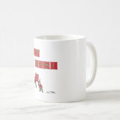 Santa Elves Typo koffie mok (Voorkant rechts)