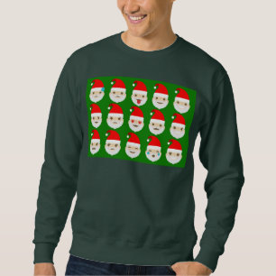 santa emoji emoticons trui