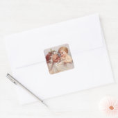 Santa en Baby - Sticker (Envelop)
