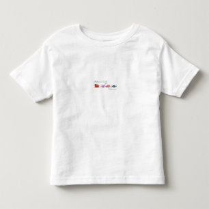 Santa en de magie van de dinosaurussen kinder shirts