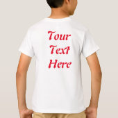 Santa en Elf Cute en grappige tekenaars die naar d T-shirt (Achterkant)