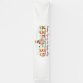 Santa en Friends Holiday Banner (Verticaal)