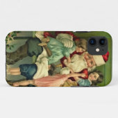 Santa en Kinderen Telefoon Case (Achterkant (horizontaal))