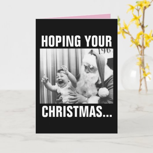 SANTA- EN KINDERKAARTEN KAART (Gele Bloem)