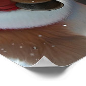 Santa en metgezellen Poster (Hoek)