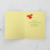 Santa en mevrouw Claus Kaart voor uw speciale lief (Binnen)