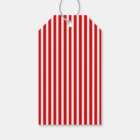 Santa en Mrs Claus Cadeaulabel (Achterkant)