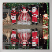 Santa en Mrs Claus Poster (Voorkant)