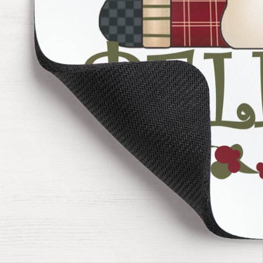 Santa en Reindeer Believe Muismat (Hoek)