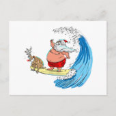 saNtA en RuDoLf Feestdagenkaart (Voorkant)