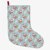 Santa en Rudolph Grote Kerstsok (Voorkant)