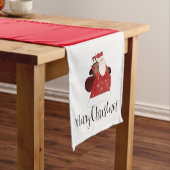 Santa en Rudolph Lange Tafelloper (Voorbeeld)