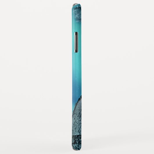 Santa en Rudolph met Sled Case-Mate iPhone Case (Achterkant/rechts)