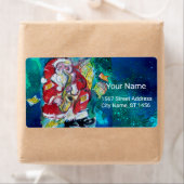 SANTA EN SAX, KERSTPARTY Blauw Etiket (Insitu)