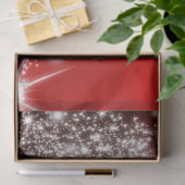 Santa en Sleigh Tissuepapier (Geschenk)