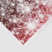 Santa en Sleigh Tissuepapier (Detail)