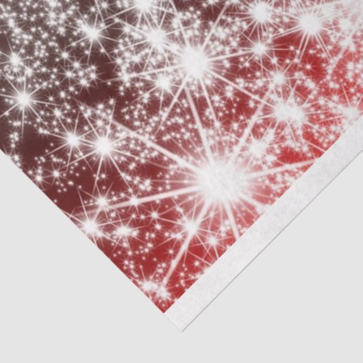 Santa en Sleigh Tissuepapier (Detail)