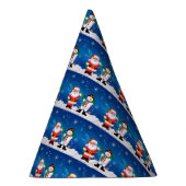 Santa en Snowman Feesthoedjes (Rechts)