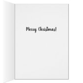 Santa- en Snowman-Wenskaart (Binnen (Rechts))