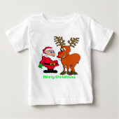 Santa en T-shirts en cadeautjes (Voorkant)