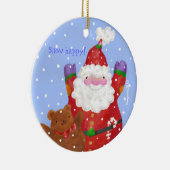 santa en teddy ornament (Rechts)