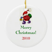 santa en teddy ornament (Achterkant)