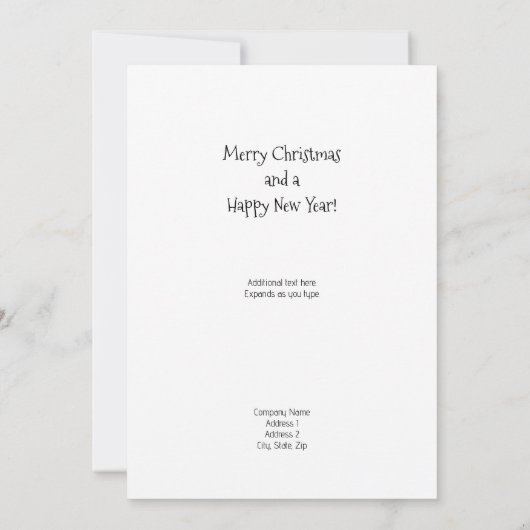 Santa en zijn slee in de nachtelijke hemel platte  (Achterkant)