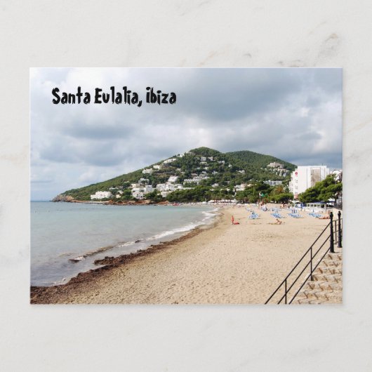 Santa Eulalia, Ibiza Briefkaart (Voorkant)