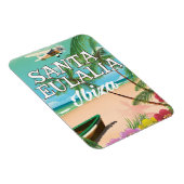 Santa Eulalia Ibiza vintage reisposter Magneet (Rechterzijde)