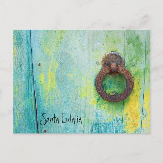 Santa Eulalia - Portier Briefkaart (Voorkant)