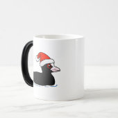 Santa Eurasian Coot Magische Mok (Voorkant links)