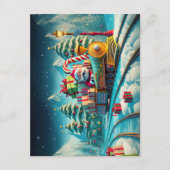 Santa Express Kerstavond Behuizing Kaart (Voorkant)