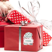 Santa Express levering voor (aangepaste naam) cade Sticker