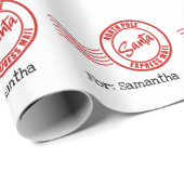 Santa express-mail: levering Noordpool Cadeaupapier (Rol Hoek)