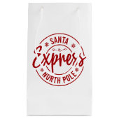 Santa express Noordpool Klein Cadeauzakje (Voorkant)